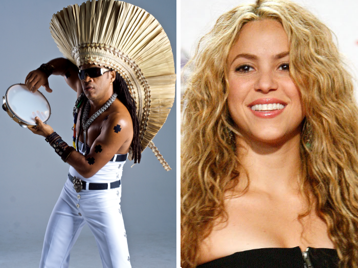 Carlinhos Brown e Shakira